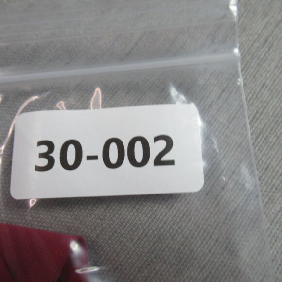 LOFT Outlet Top Womens Large Wine Round Neck Cap Sleeve Blouse Casual Career - Picture 10 of 10